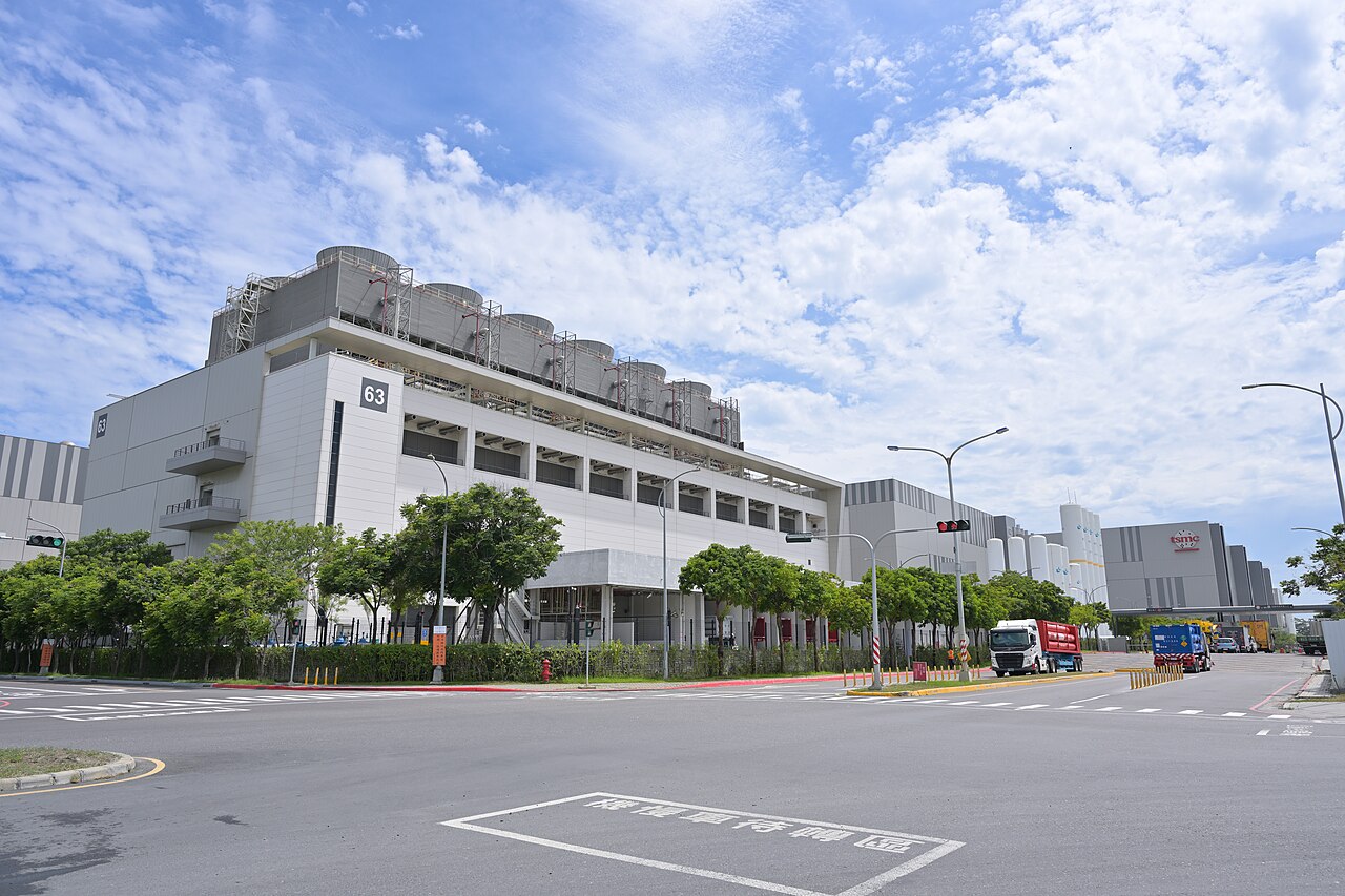 TSMC Fab 18 at Southern Taiwan Science Park, photographed in May 2025.